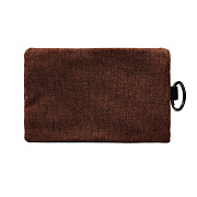 Универсальный чехол-кошелек - текстильный 12,5x8,5см (brown) (236670)