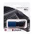 Флэш накопитель USB 64 Гб Kingston DataTravele Exodia M 3.2 (blue/black)