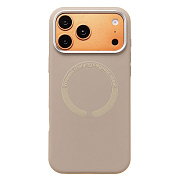 Чехол-накладка - SM040 SafeMag для "Apple iPhone 17 Pro Max/18 Pro Max" (pebbly ash)