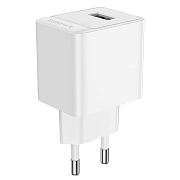 Адаптер Сетевой Borofone BAS11A Erudite* USB 2,1A/10W (white)