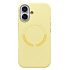 Чехол-накладка - SM040 SafeMag для "Apple iPhone 16" (yellow) (245513)