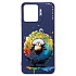 Чехол-накладка - SC335 для "Realme C30"  (овечка) (dark blue) (227248)