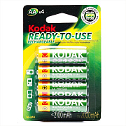 Аккумулятор AA Kodak HR6 (4-BL) Pre-Charged 2100 mAh (4/80) 