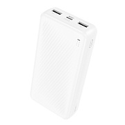 Внешний аккумулятор Borofone BJ55A 20000mAh Micro USB/USB*2/Type-C (white)