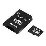 Карта флэш-памяти MicroSD 32 Гб Qumo +SD адаптер (class 10) UHS-1 U3