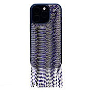 Чехол-накладка - PC095 POSH SHINE для "Apple iPhone 16 Pro" кристальный водопад (blue titanium) (237136)