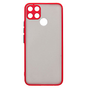 Чехол-накладка - PC041 для "OPPO realme C25 Global/realme C25s Global" (red/black)  (203480)