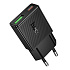 Адаптер Сетевой Hoco N73 Mini PD+QC3.0 USB/Type-C 3A/20W (black)