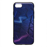 Чехол-накладка - SC185 для "Apple iPhone 7/iPhone 8/iPhone SE 2020" (010) (blue/light pink)