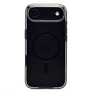 Чехол-накладка - SM041 SafeMag для "Apple iPhone 17 Air" (transparent/black) (243327)