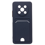 Чехол-накладка - SC315 с картхолдером для "Huawei nova Y90" (dark blue) (214416)