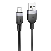 Кабель USB - Apple lightning Hoco X109 12W 300см 2,4A  (black)
