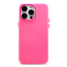 Чехол-накладка - SC346 для "Apple iPhone 15 Pro Max" (pink) (232450)