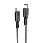 Кабель Type-C - Type-C Borofone BX66 60W 100см 3A  (black)