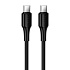 Кабель Type-C - Type-C Hoco X120 60W 100см 3A  (black)
