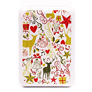 Внешний аккумулятор NK Design New year 10 000mAh 06 Micro USB/USB*2 (white)(06)