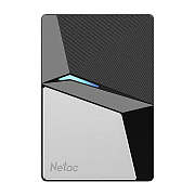 Внешний SSD накопитель Netac 480GB Z7S USB-C, USB 3.2 (black/silver)