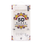 Защитная пленка изогнутая Glass PET 5D для "Apple iPhone 6 Plus/6S Plus" (white)