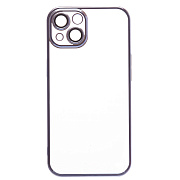 Чехол-накладка - PC073 с закрытой камерой для "Apple iPhone 13" (blue) (213823)