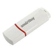 Флэш накопитель USB  8 Гб Smart Buy Crown (white)