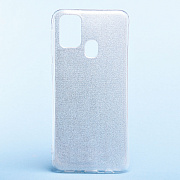 Чехол-накладка - Glamour для "Samsung SM-M315 Galaxy M31" (silver)