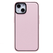 Чехол-накладка - PC084 экокожа для "Apple iPhone 14" (light pink)