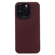 Чехол-накладка Cellis SM009 POSH KEVLAR SafeMag для "Apple iPhone 15 Pro" (red)