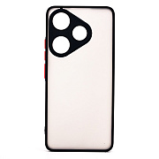 Чехол-накладка - PC041 для "Xiaomi Poco F6" (black) (233643)