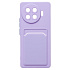 Чехол-накладка - SC337 с картхолдером для "TECNO Spark 20 Pro+" (light violet) (231044)