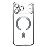 Чехол-накладка - SM027 SafeMag для "Apple iPhone 17 Pro Max/18 Pro Max" (silver)