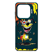 Чехол-накладка - SC335 для "Infinix Smart 8"  (собака) (dark green) (232987)