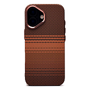 Чехол-накладка Luxo Creative PC для "Apple iPhone 17" (145 ) (brown/orange) (243440)
