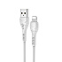 Кабель USB - Apple lightning Hoco X37 Cool power 12W 100см 2,4A  (white)