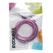 Кабель AUX (папа-папа) RockBox RC-MM2  100см   (pink)