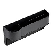 Органайзер - автомобильный карман между сиденьями пластиковый (black)