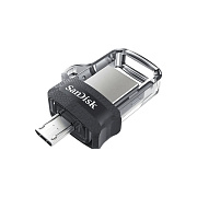 Флэш накопитель USB 64 Гб SanDisk Ultra Android Dual Drive OTG 3.0 (black)