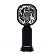 Вентилятор - портативный YM88206D (1 режим, 250 mah) (black) (240286)