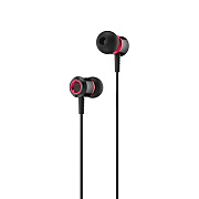 Проводные наушники с микрофоном внутриканальные Hoco M46 Jewel sound Jack 3,5  (red)