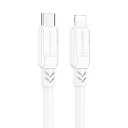 Кабель Type-C - Apple lightning Borofone BX81 PD 20W 100см 3A  (white)