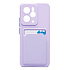 Чехол-накладка - SC337 с картхолдером для "Realme 14 5G Global" (light violet) (239779)