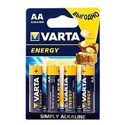 Батарейка AA Varta LR6 ENERGY (4-BL) (80/400) ..