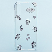 Чехол-накладка - SC224 для "Huawei Honor 30i/P Smart S/Y8p" (002) (прозрачный)