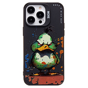 Чехол-накладка - SC335 для "Apple iPhone 14 Pro Max" (утка) (black) (233103)