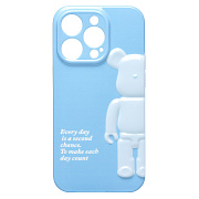 Чехол-накладка - SC332 для "Apple iPhone 14 Pro" (light blue)