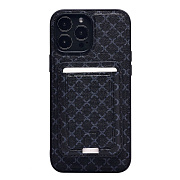 Чехол-накладка - SM022 SafeMag c картхолдером  для "Apple iPhone 13 Pro Max" (black)