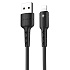 Кабель USB - Apple lightning Hoco X30 Star  120см 2A  (black)