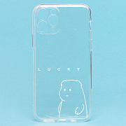 Чехол-накладка - SC196 для "Apple iPhone 11 Pro" (004) (прозрачный)