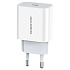 Адаптер Сетевой Borofone BA38A PD Type-C 20W (white)