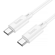 Кабель Type-C - Type-C Hoco X88 PD 60W 200см 3A  (white)