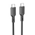 Кабель Type-C - Type-C Borofone BX70 60W 100см 3A  (black)